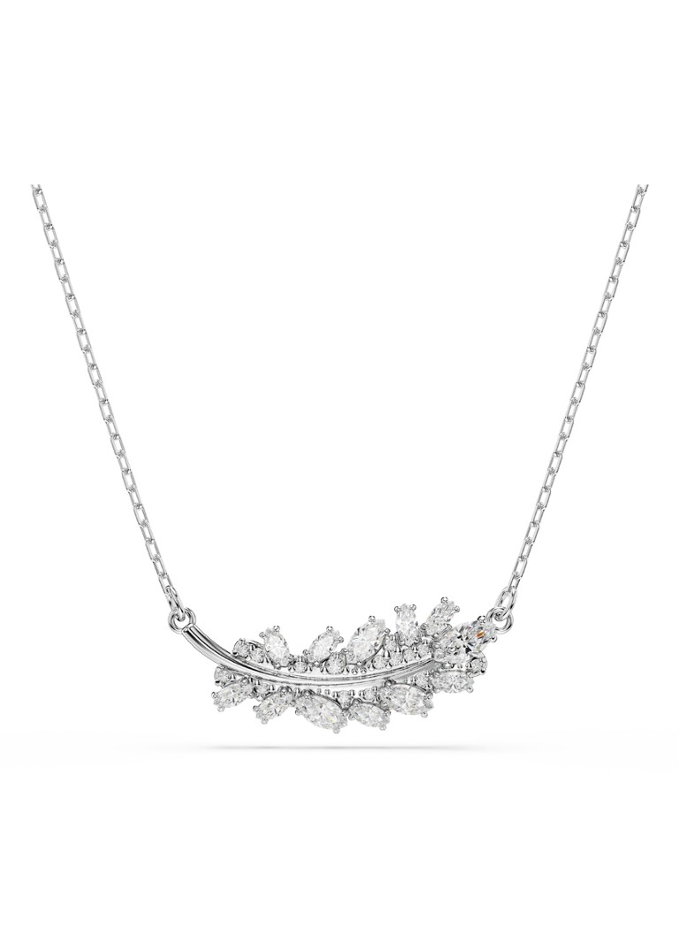 Swarovski Dames Vienna ketting met kristal in de kleur Zilver