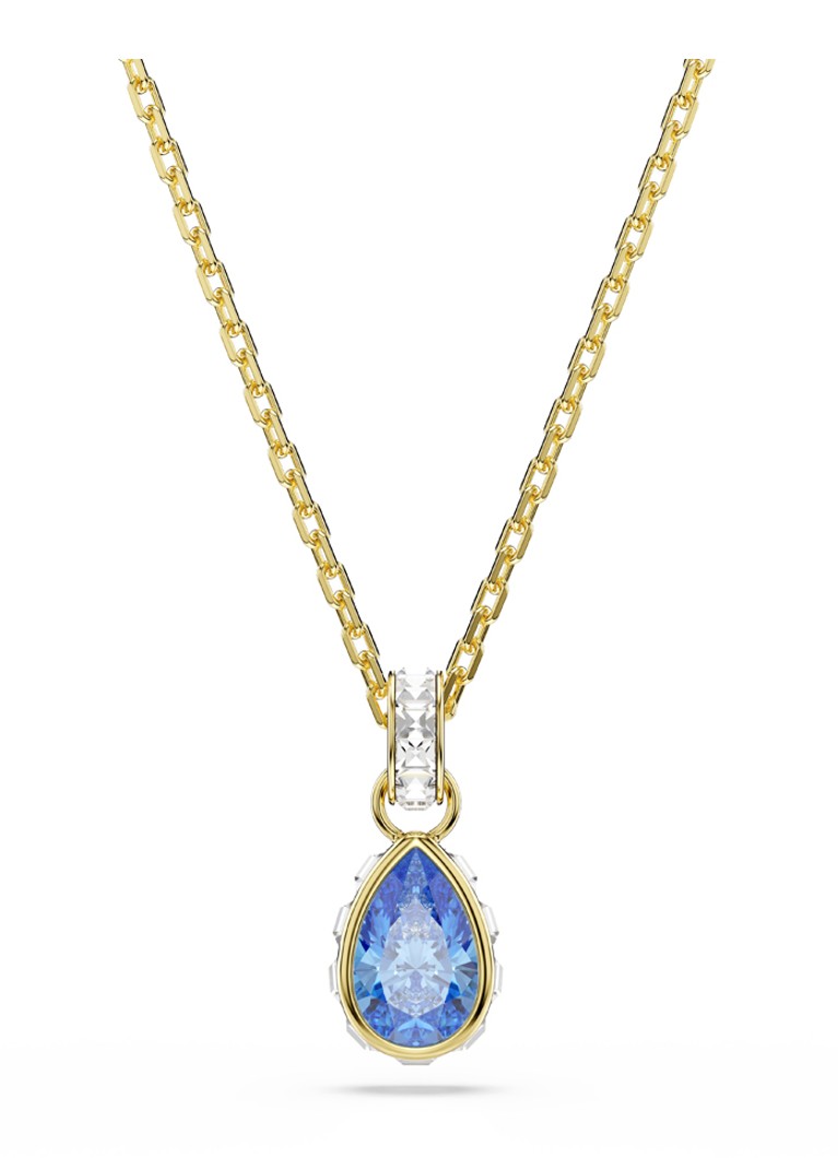 Swarovski Dames Chroma ketting met kristal in de kleur Goud