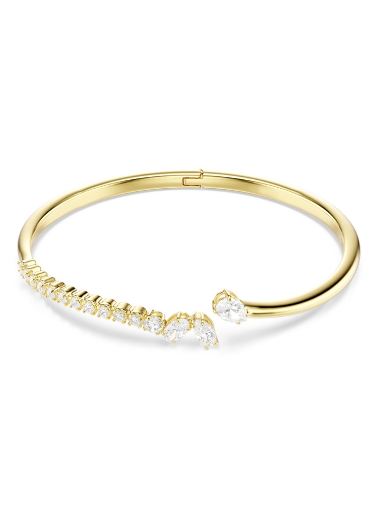 Swarovski Dames Mesmera bangle verguld in de kleur Goud