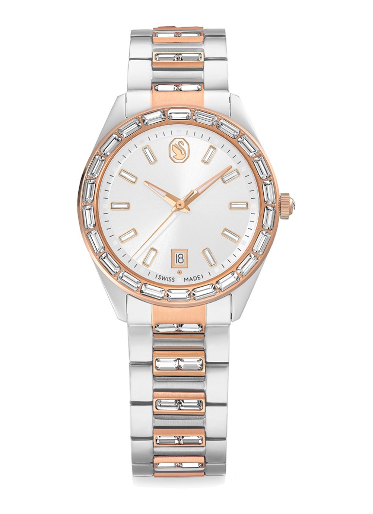 Swarovski Dames Matrix horloge 5734663 in de kleur Zilver