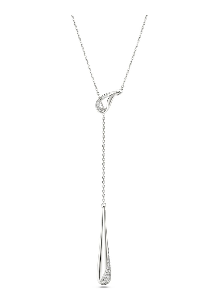Swarovski Dames Classica ketting met hanger in de kleur Zilver