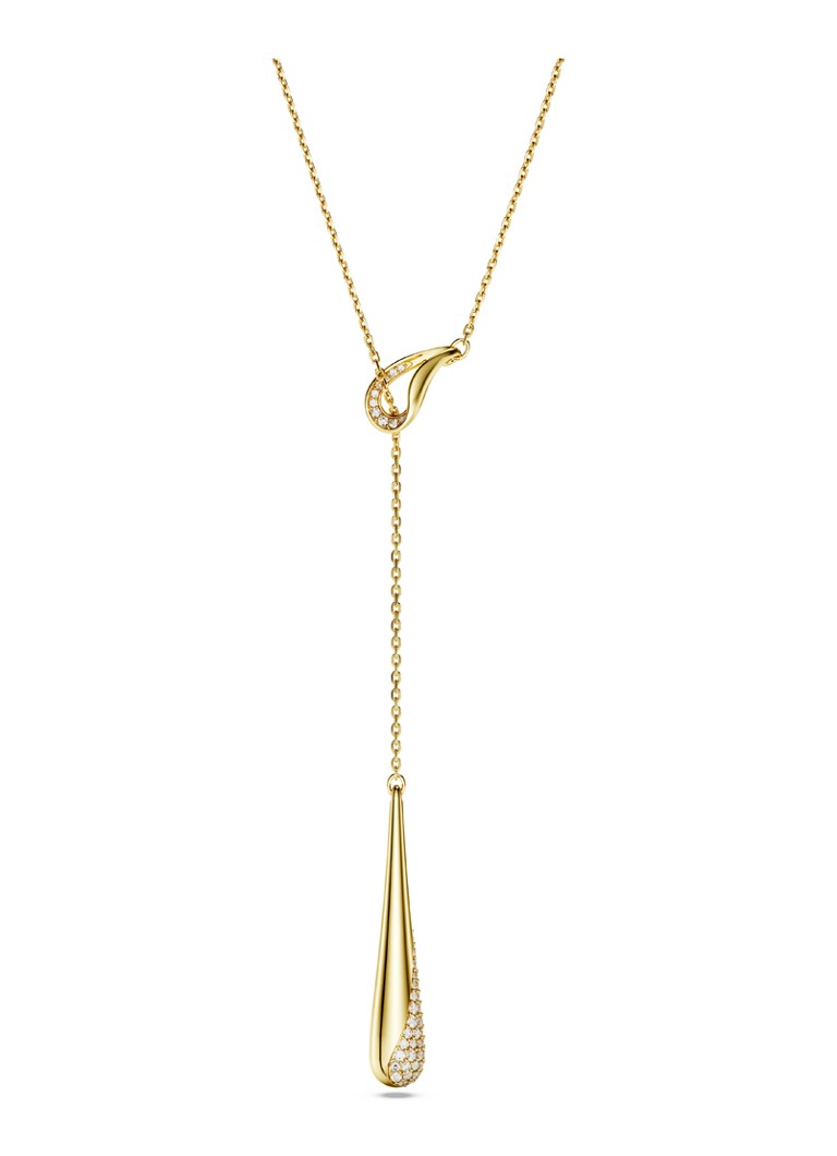 Swarovski Dames Classica ketting verguld in de kleur Goud