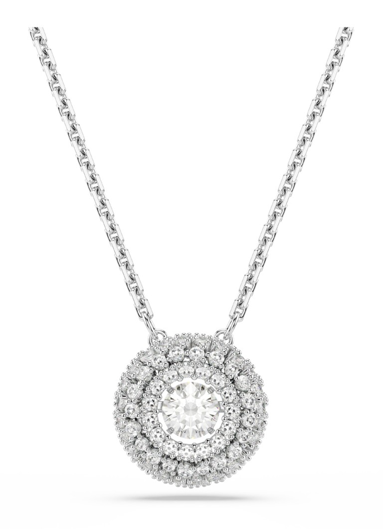 Swarovski Dames Sublima ketting met kristal in de kleur Zilver