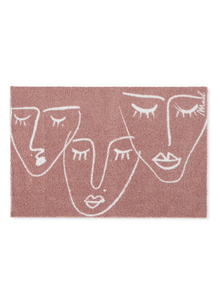 Mad About Mats Alysa deurmat 50 x 75 cm Roze - Deal