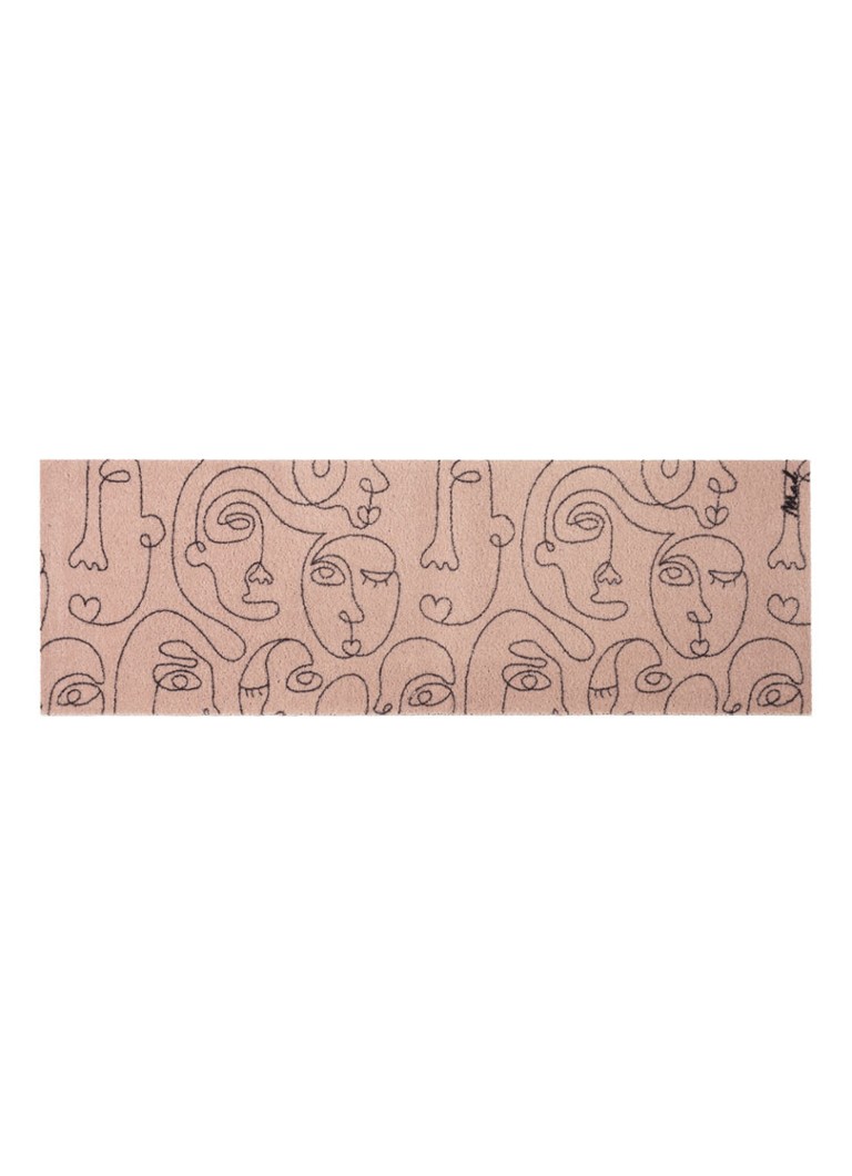 Mad About Mats Astrid deurmat 50 x 150 cm Roze - Deal