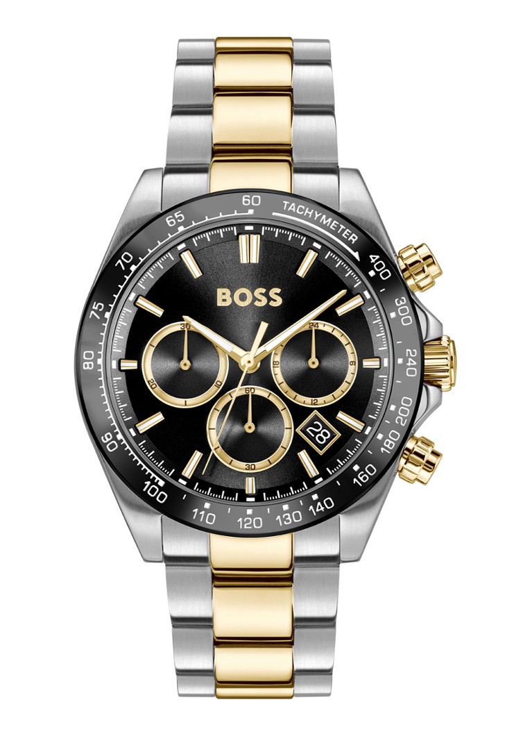 BOSS Heren Hero 2.0 horloge HB1514269 in de kleur Zilver, maat: 2 maat
