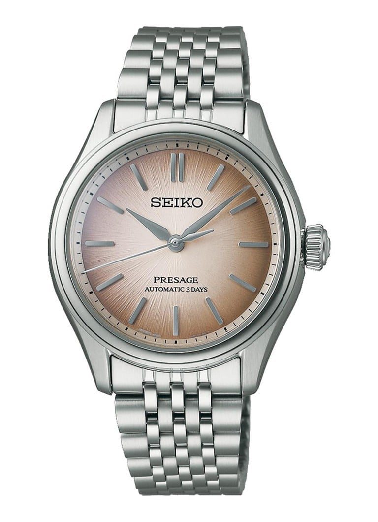 Seiko Heren Presage Classic horloge SPB523J1 in de kleur Zilver, maat: ns