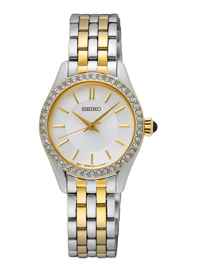 Seiko Dames Horloge SUR540P1 in de kleur Zilver, maat: 1 size