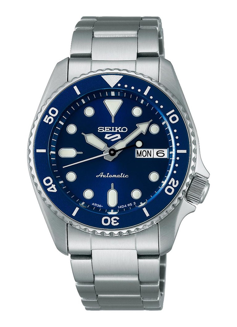 Seiko Heren 5 Sports Automatic horloge SRPL77K1 in de kleur Zilver, maat: ns