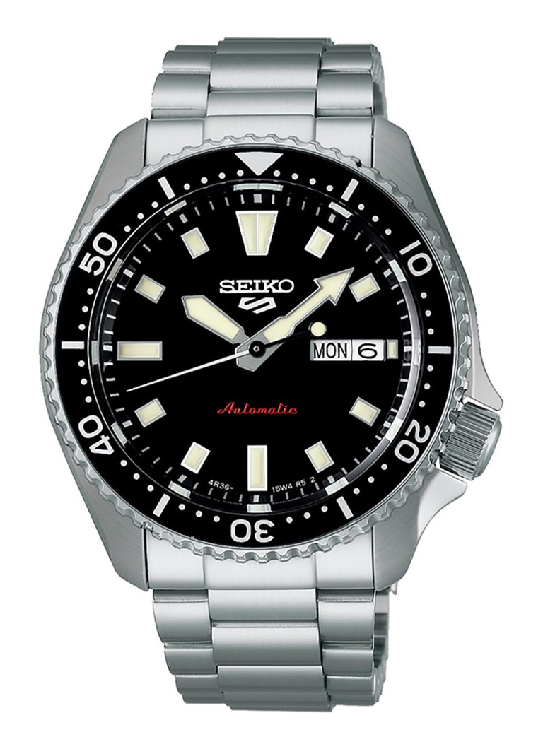 Seiko Heren 5 Sports Automatic horloge SRPL85K1 in de kleur Zilver, maat: ns