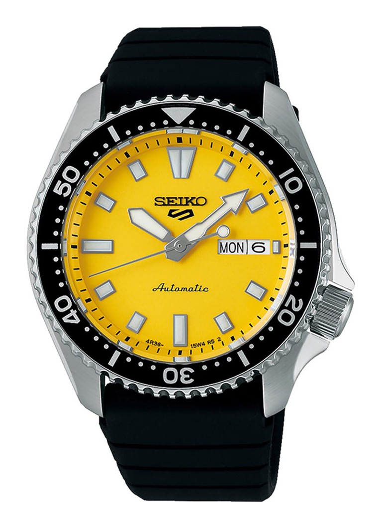 Seiko Heren 5 Sports Automatic horloge SRPL87K1 in de kleur Zwart, maat: ns