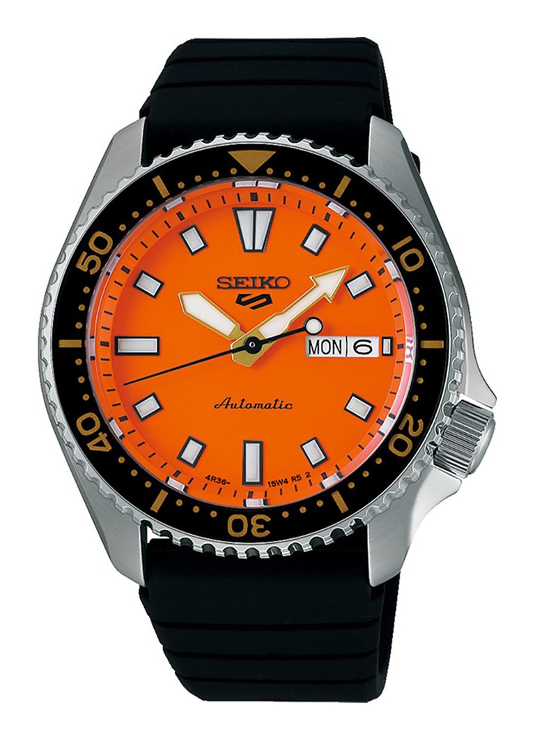 Seiko Heren 5 Sports Automatic horloge SRPL89K1 in de kleur Zwart, maat: ns