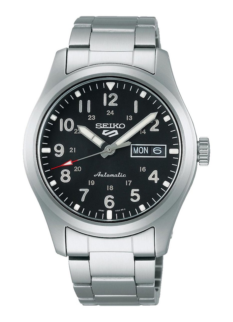 Seiko Heren 5 Sports Automatic horloge SRPG27K1 in de kleur Zilver, maat: ns