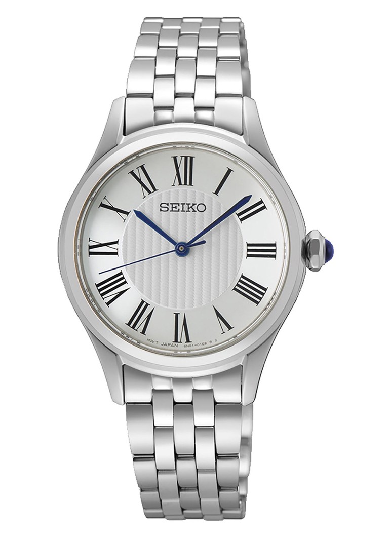 Seiko Dames Horloge SUR609P1 in de kleur Zilver, maat: ns