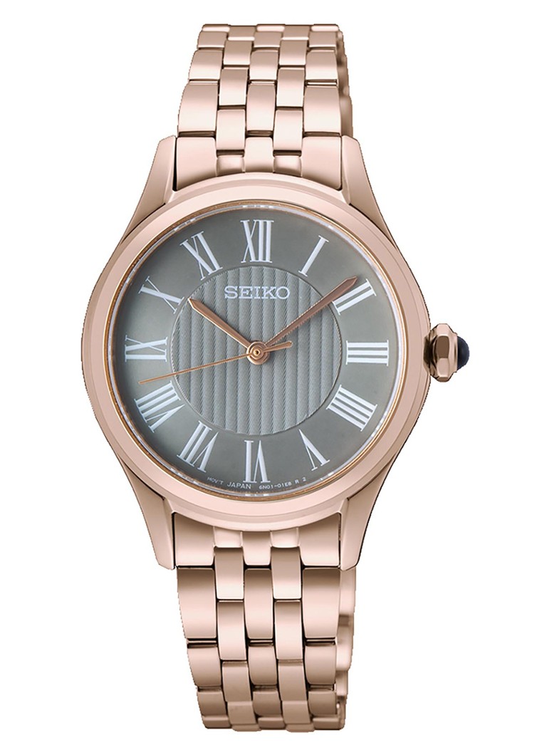 Seiko Dames Horloge SUR614P1 in de kleur Oudroze, maat: ns