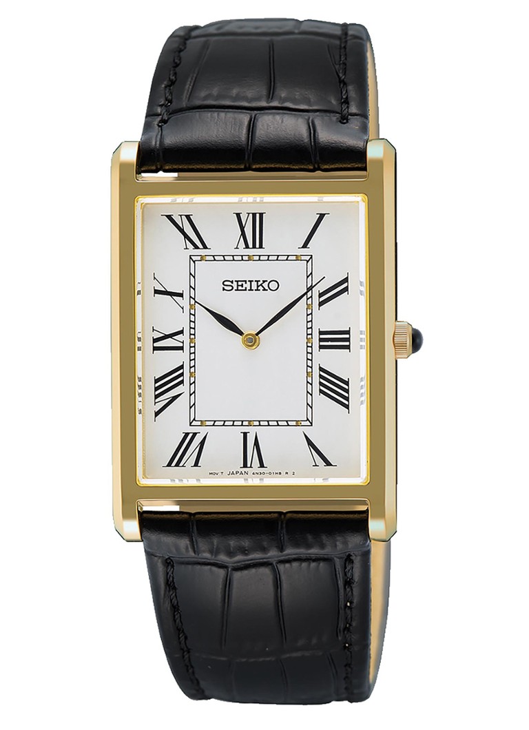 Seiko Heren Horloge SWR104P1 in de kleur Goud, maat: ns