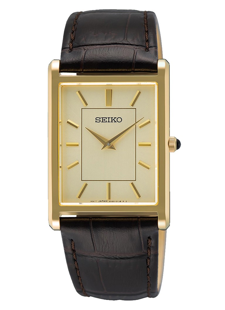 Seiko Heren Horloge SWR106P1 in de kleur Goud, maat: ns
