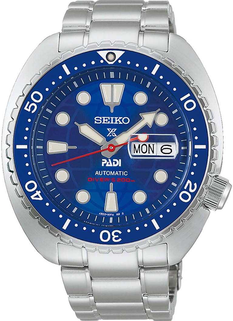 Seiko Heren Prospex Divers Padi 60th Anniversary horloge HBB002K1 - Limited Edition in de kleur Zilver, maat: 45mm