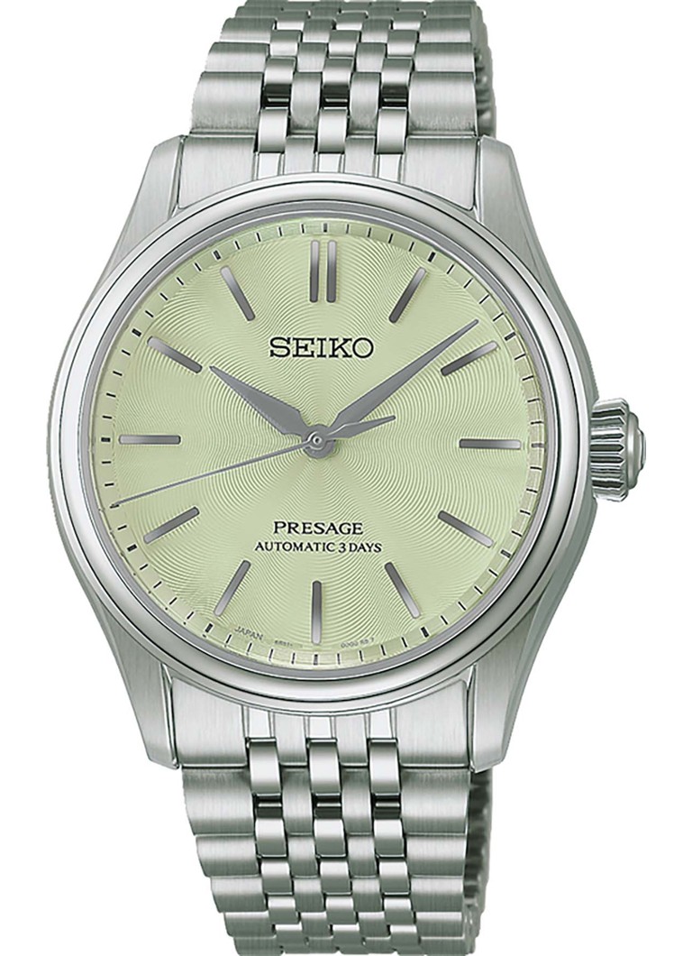 Seiko Dames Presage Classic horloge HCC002J1 in de kleur Zilver, maat: 38mm
