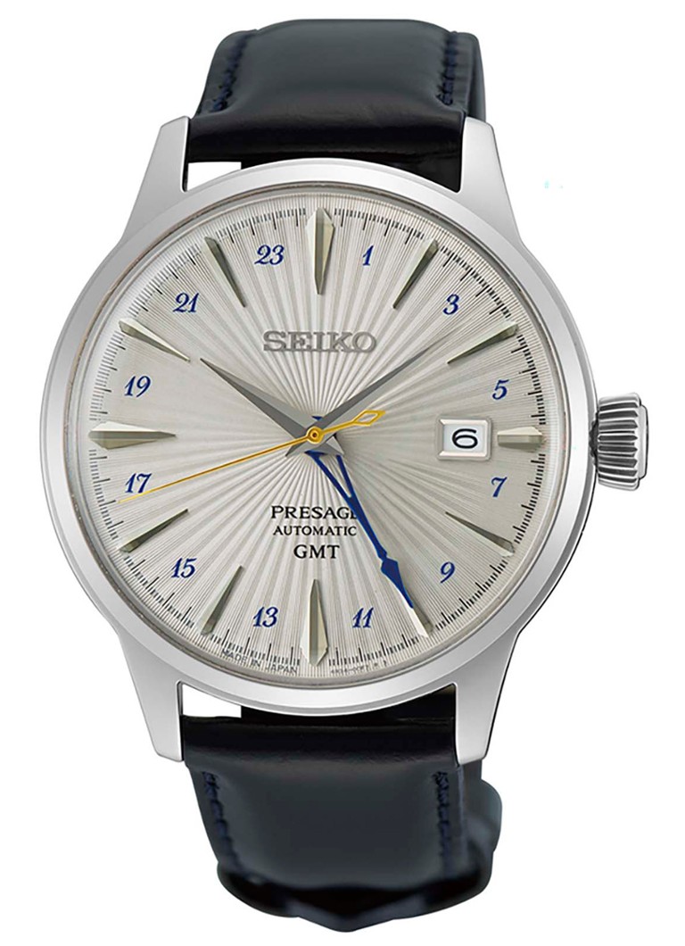 Seiko Heren Presage Cocktail horloge SSK049J1 in de kleur Zilver, maat: 40,5mm