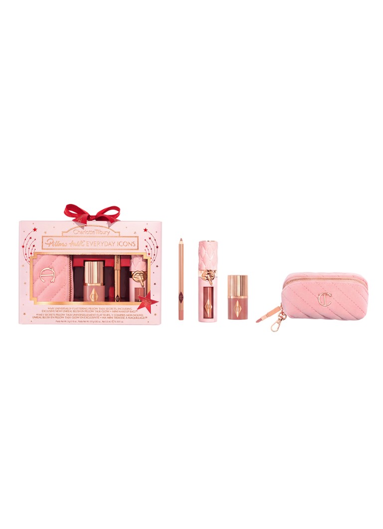 Charlotte Tilbury Pillow Talk Everyday Icons - make-up set 1MAAT Cadeausets - Deal