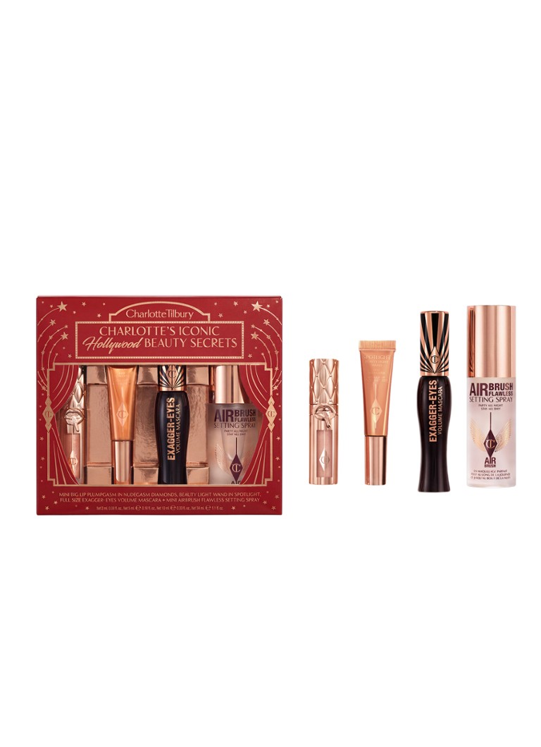 Charlotte Tilbury Iconic Hollywood Beauty Secrets - make-up set 1MAAT Cadeausets - Deal