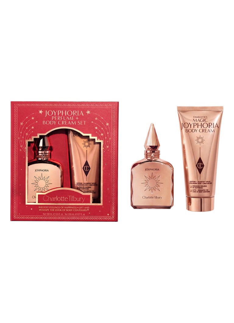 Charlotte Tilbury Joyphoria Perfume + Body Cream Set - verzorgingsset 1MAAT Geuren - Deal