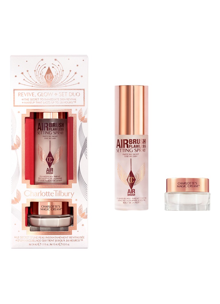 Charlotte Tilbury Revive, Glow + Set Duo - verzorgingsset 1MAAT Cadeausets - Deal