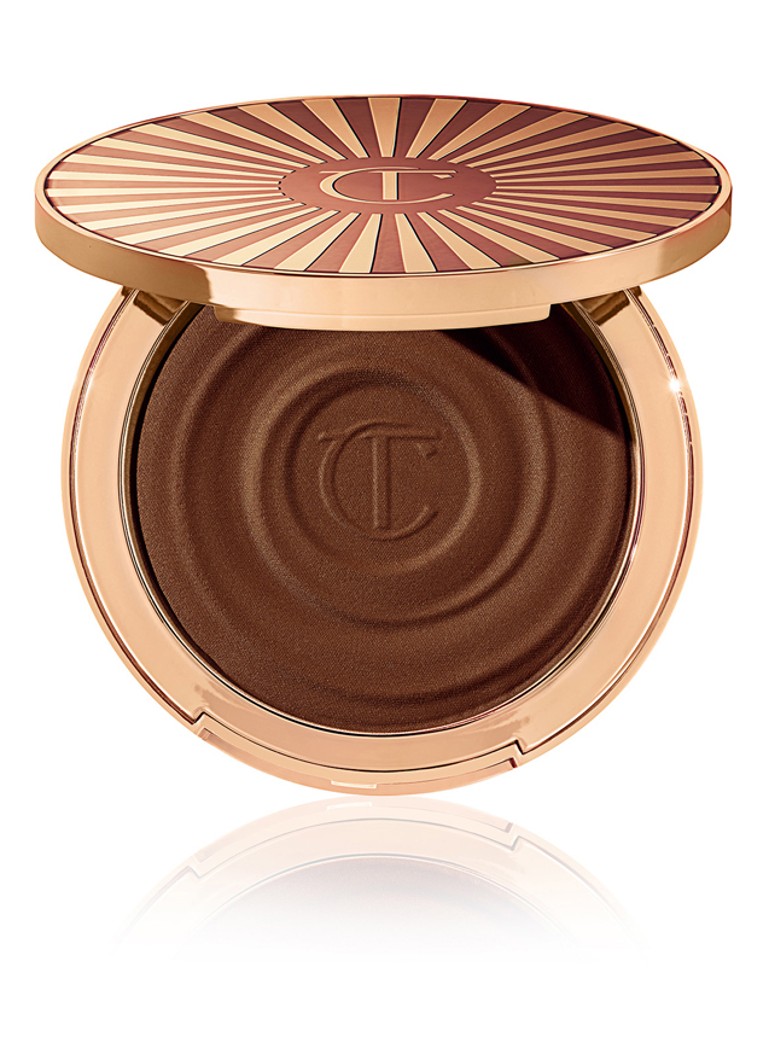 Charlotte Tilbury Beautiful Skin Sun-Kissed Glow Bronzer Deep 21 G Make-up - Deal