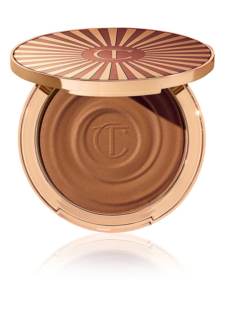Charlotte Tilbury Beautiful Skin Sun-Kissed Glow Bronzer Medium 21G Make-up - Deal