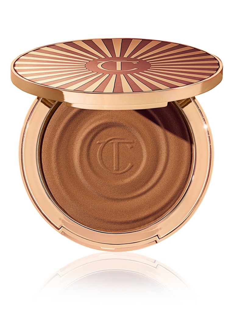 Charlotte Tilbury Beautiful Skin Sun-Kissed Glow Bronzer Medium 21G Make-up - Deal
