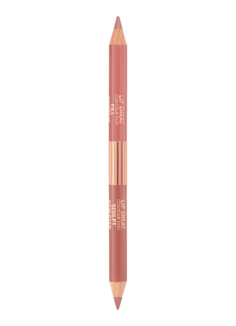 Charlotte Tilbury Lip Cheat Contour Duo - lipliner en lippotlood Fair 0,78GR. Make-up - Deal