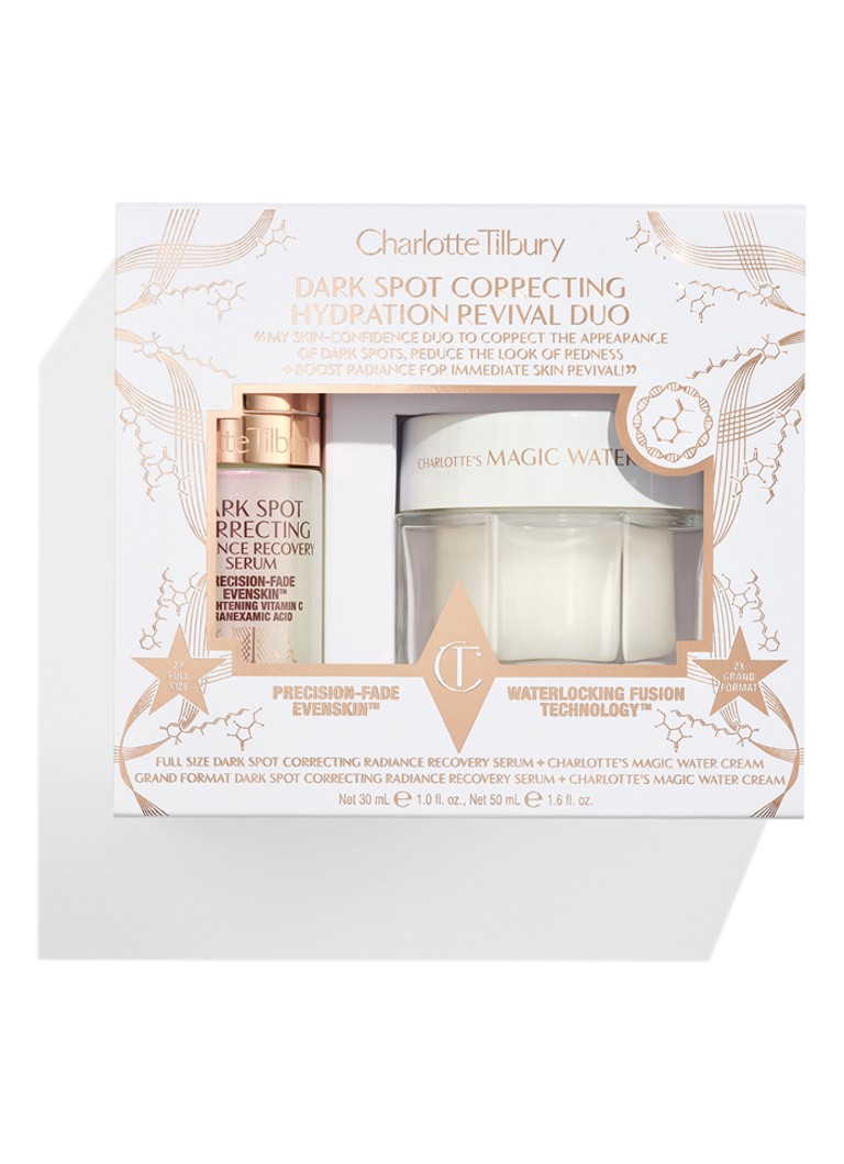 Charlotte Tilbury Dark Spot Correcting + Hydration Revival Duo - verzorgingsset Transparant 30+50ml Cadeausets - Deal