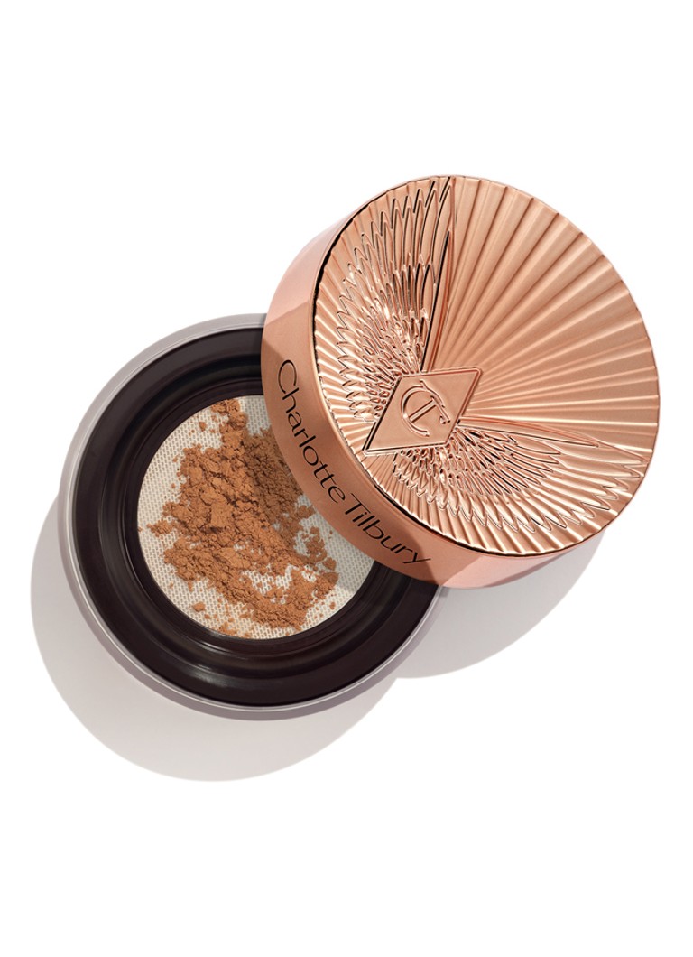 Charlotte Tilbury Airbrush Flawless Blur Loose Powder - losse poeder TAN / DEEP 15gr. Make-up - Deal