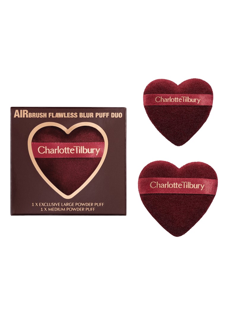 Charlotte Tilbury Airbrush Flawless Blur Puff Duo - poederdons 1MAAT Beauty tools - Deal