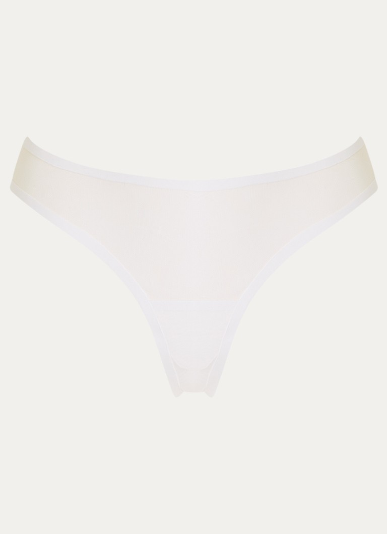 Bluebella Dames Naomi string van mesh in de kleur Wit, maat: 36