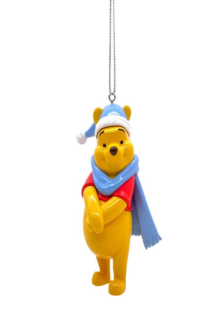 Kurt Adler Winnie de Pooh kersthanger 9 cm Geel - Deal