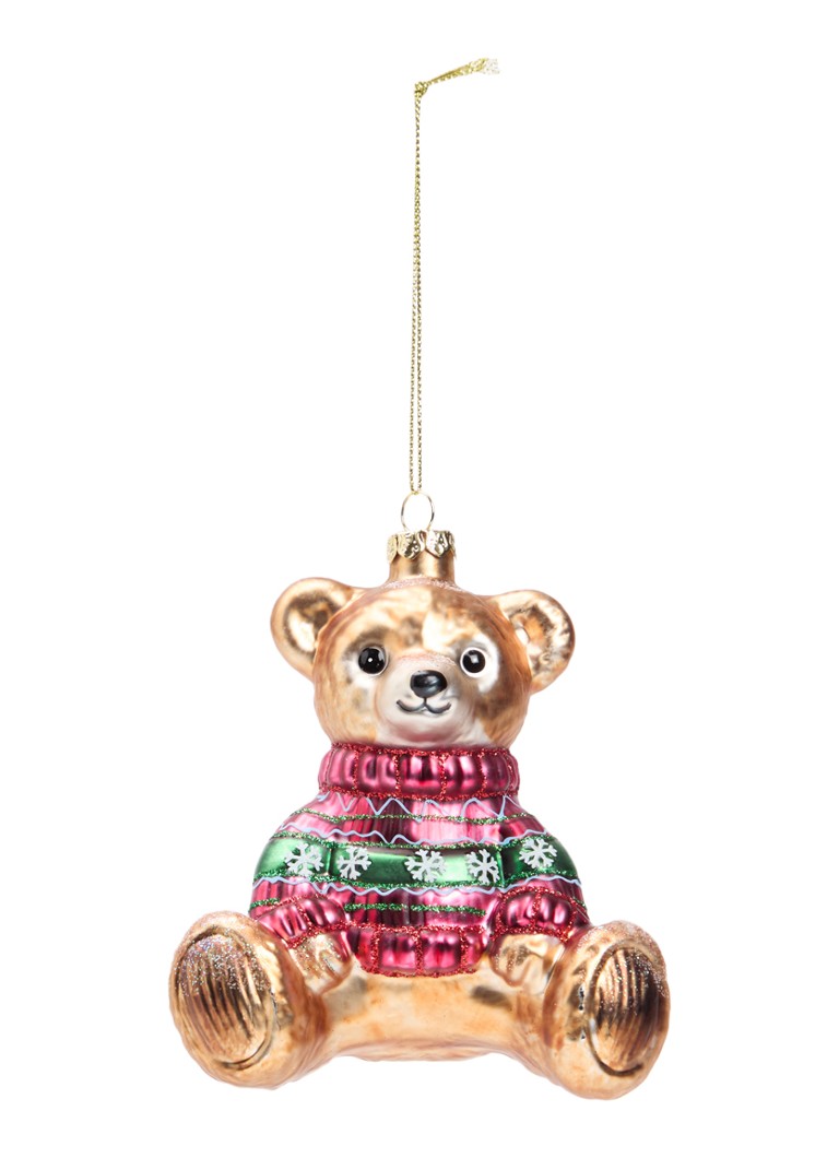 De Bijenkorf Home Bob de Beer kersthanger 11 cm Multicolor - Deal
