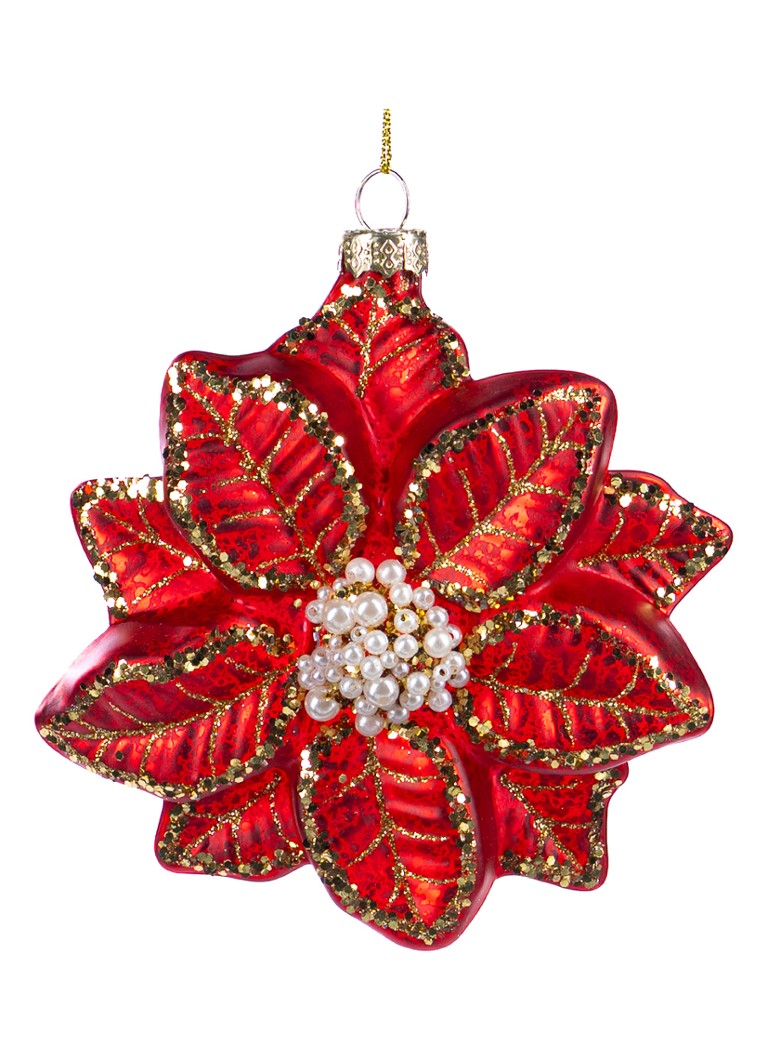 Goodwill Kerstster kersthanger 14 cm Rood - Deal