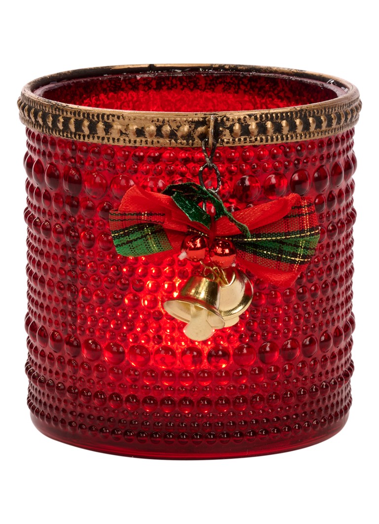 Goodwill Waxinelichthouder 10,5 cm Rood - Deal