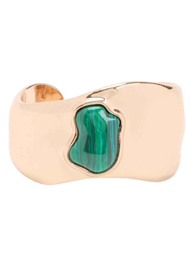 Kurt Geiger Dames Bangle met kristal in de kleur Goud, maat: M
