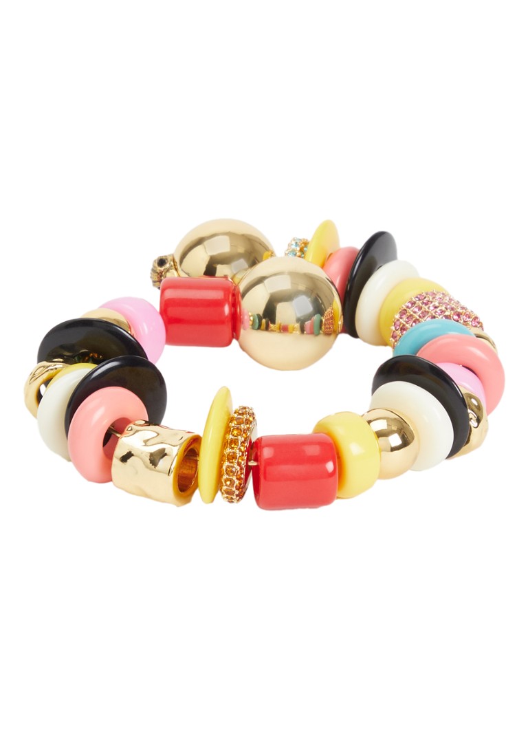 Kurt Geiger Dames Kralenarmband met kristal in de kleur Multicolor, maat: M