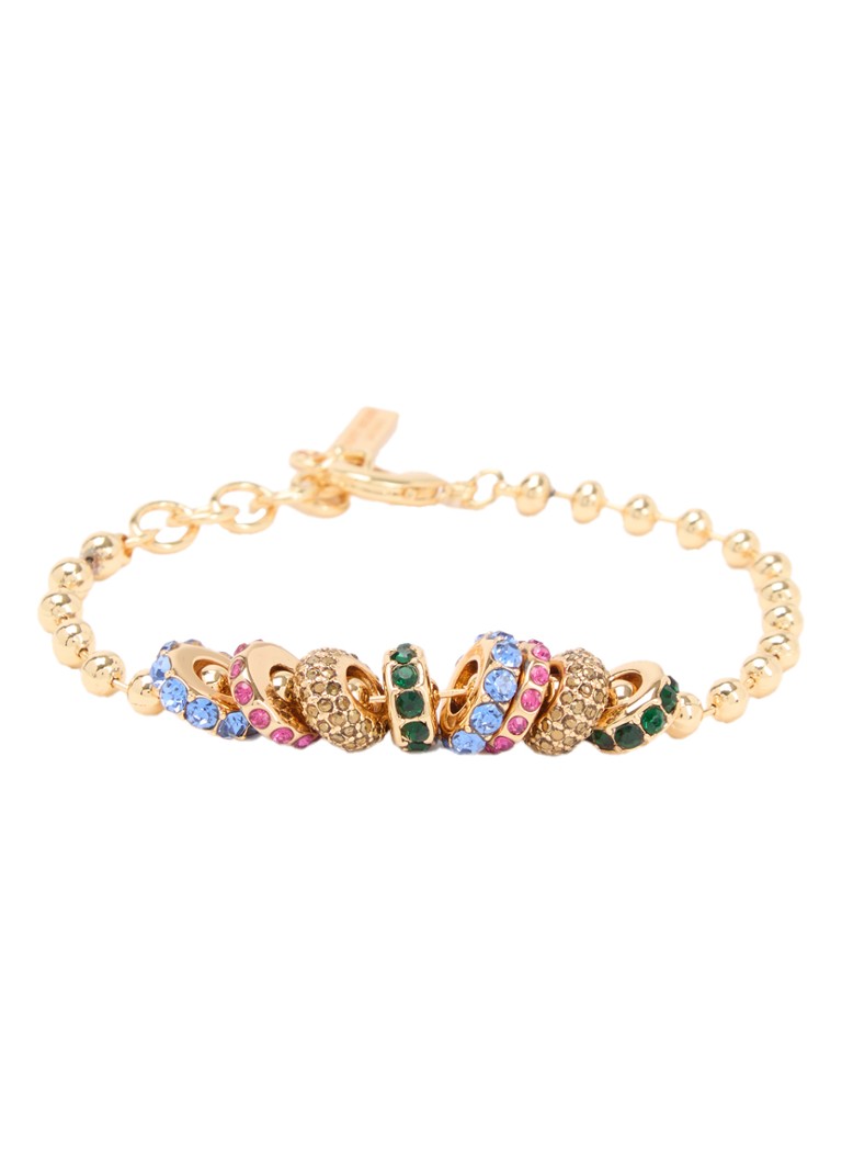 Kurt Geiger Dames Sloane Gems armband met kristal in de kleur Goud, maat: MED
