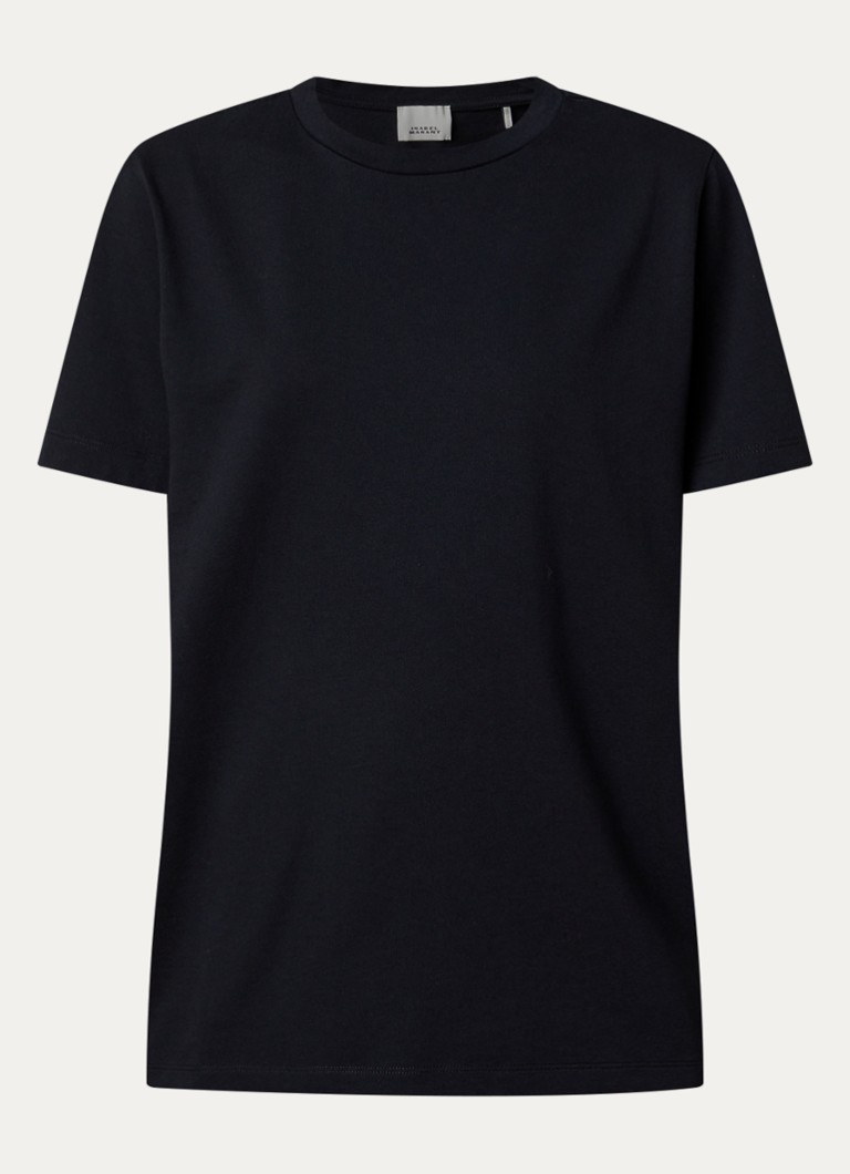 Isabel Marant Dames Zewel T-shirt met backprint in de kleur Zwart, maat: L