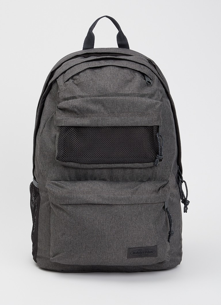 Eastpak Dames Double Office rugzak met 17 inch laptopvak in de kleur Donkergrijs, maat: 28x29,5x47