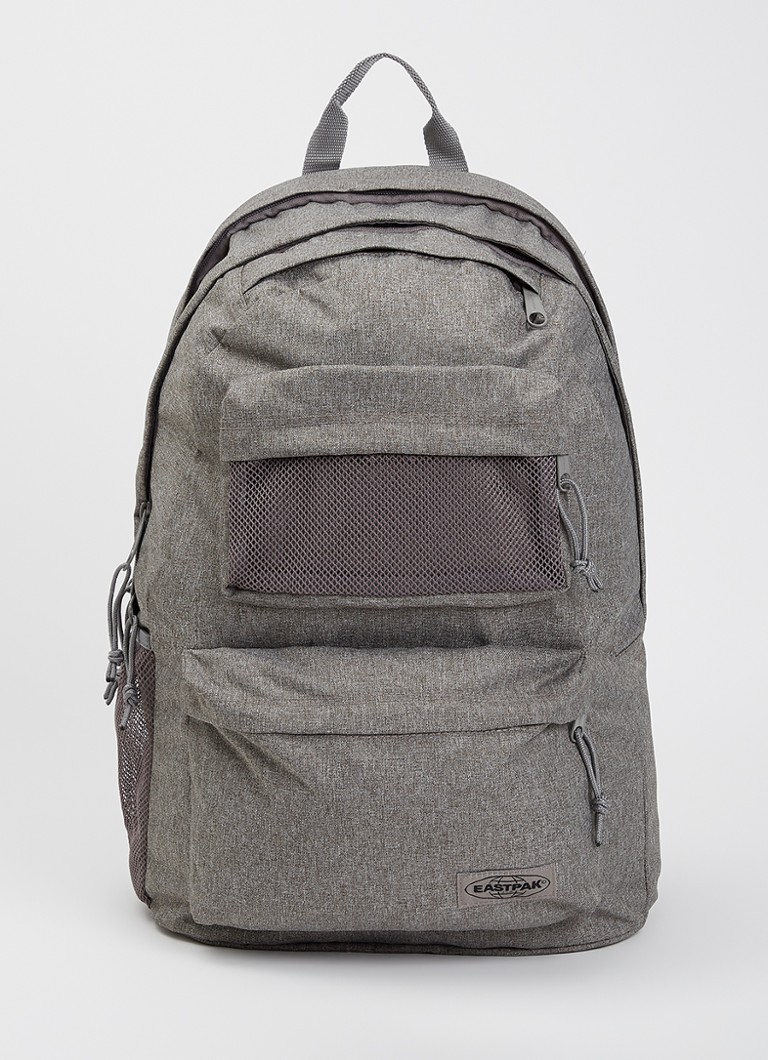 Eastpak Dames Double Office rugzak met 17 inch laptopvak in de kleur Grijs, maat: 28x29,5x47