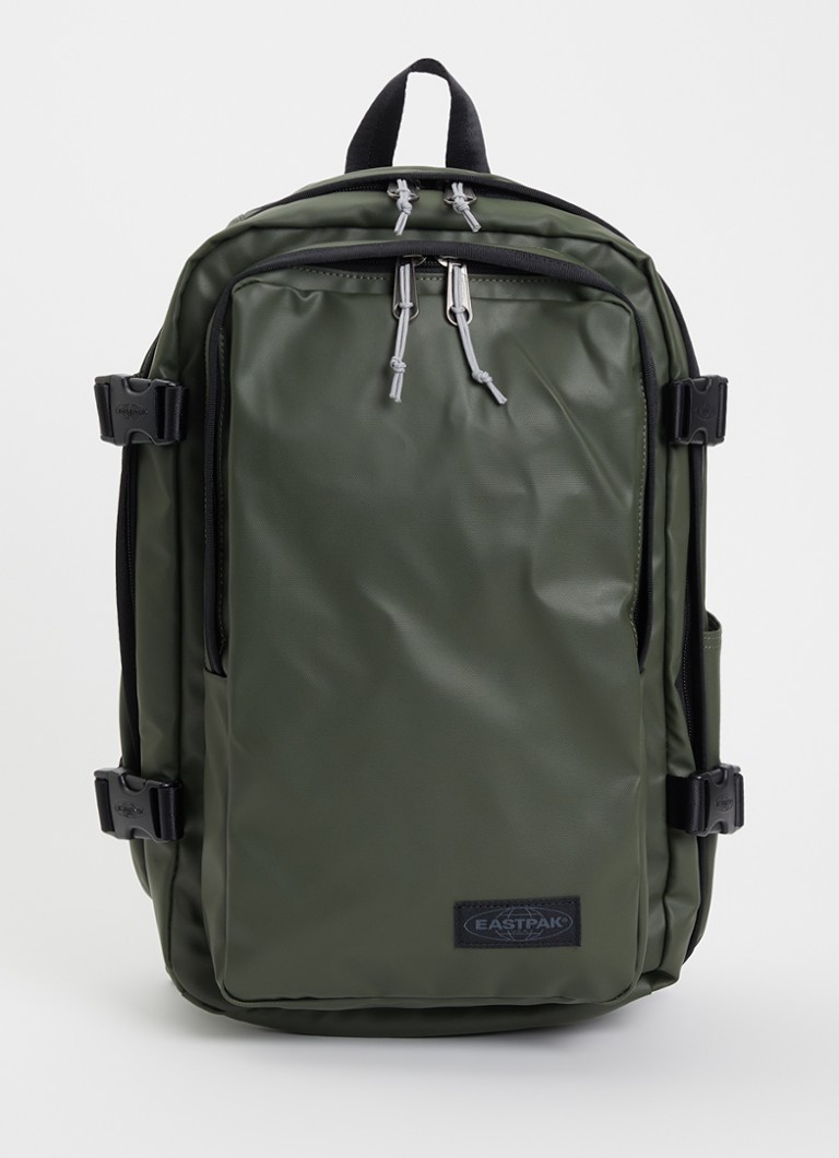 Eastpak Heren Cabin pak'R rugzak met logo in de kleur Legergroen, maat: 25x20x40