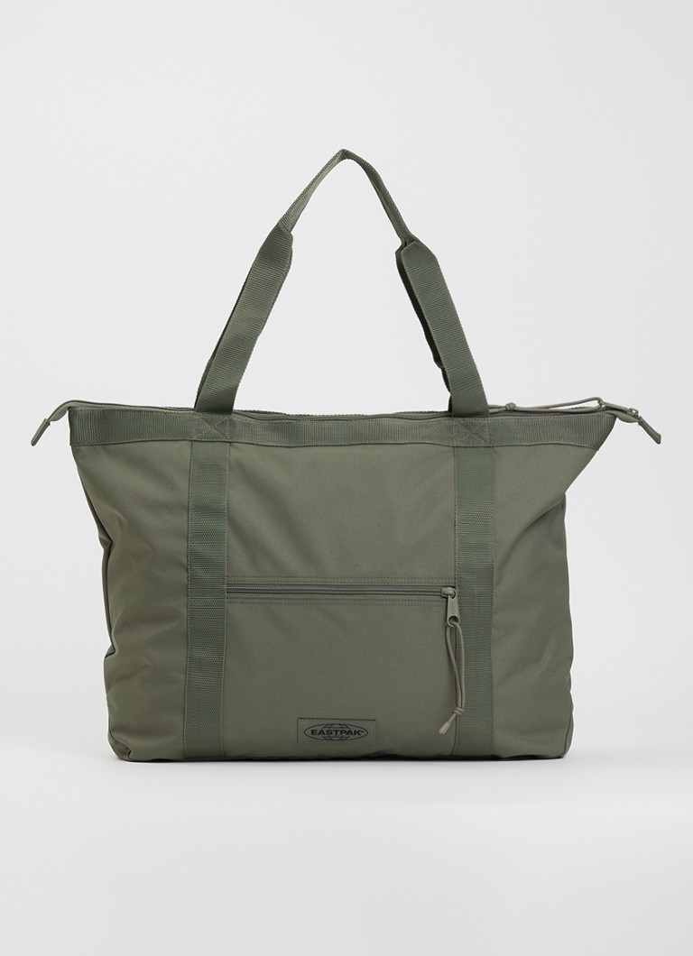 Eastpak Travel Tote schoudertas met 16 inch laptopvak Mosgroen - Deal
