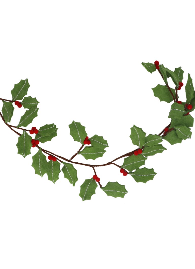 Gisela Graham Guirlande kerstslinger 120 cm Groen - Deal