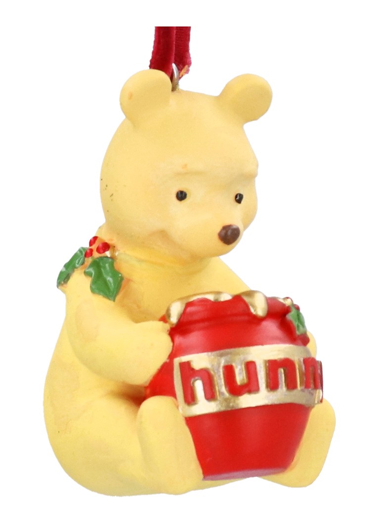 Gisela Graham Winnie-The-Pooh met Honingpot kersthanger 6 cm Geel - Deal